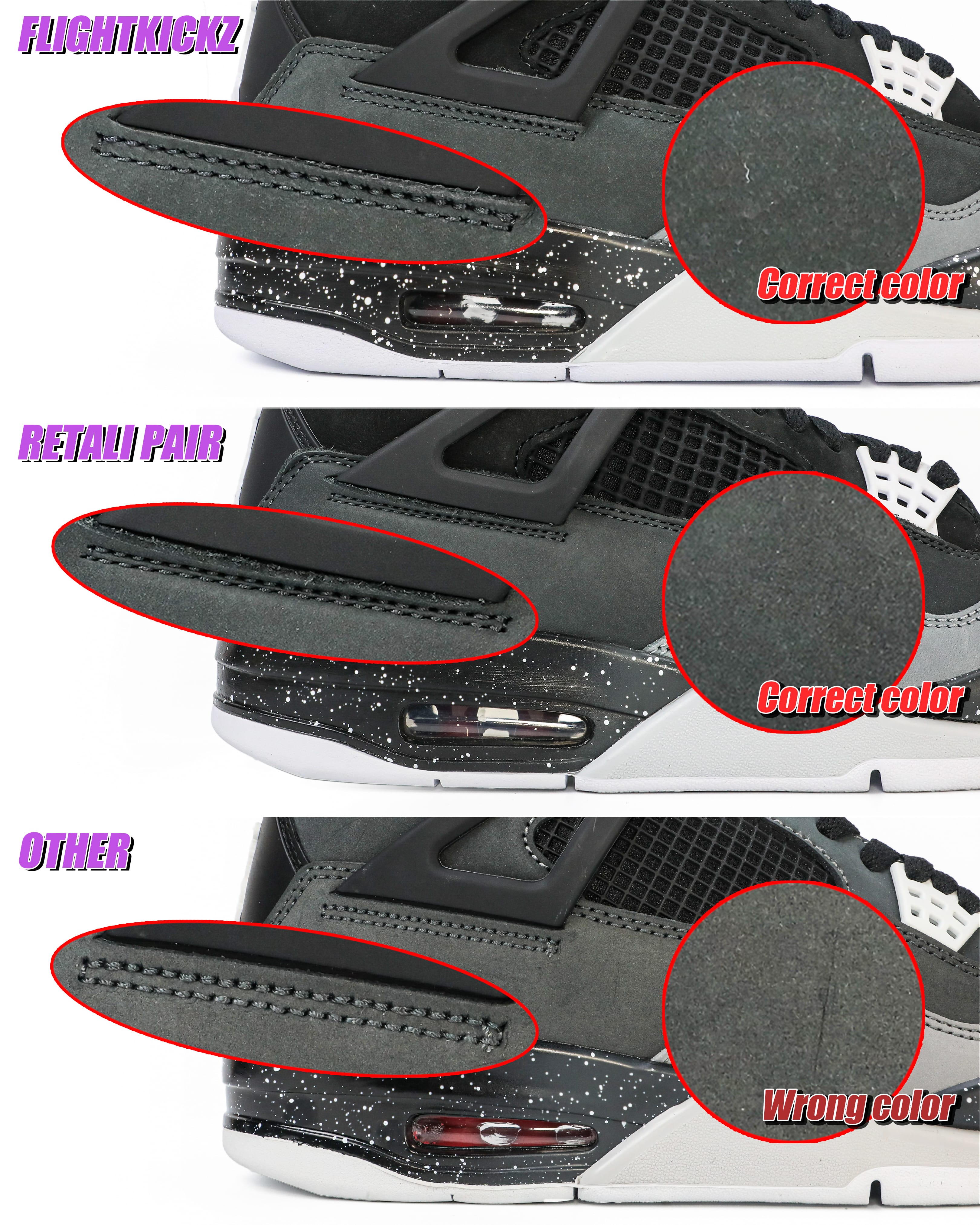 Air Jordan 4 Retro Fear Pack 2024 (Ln5 A1)