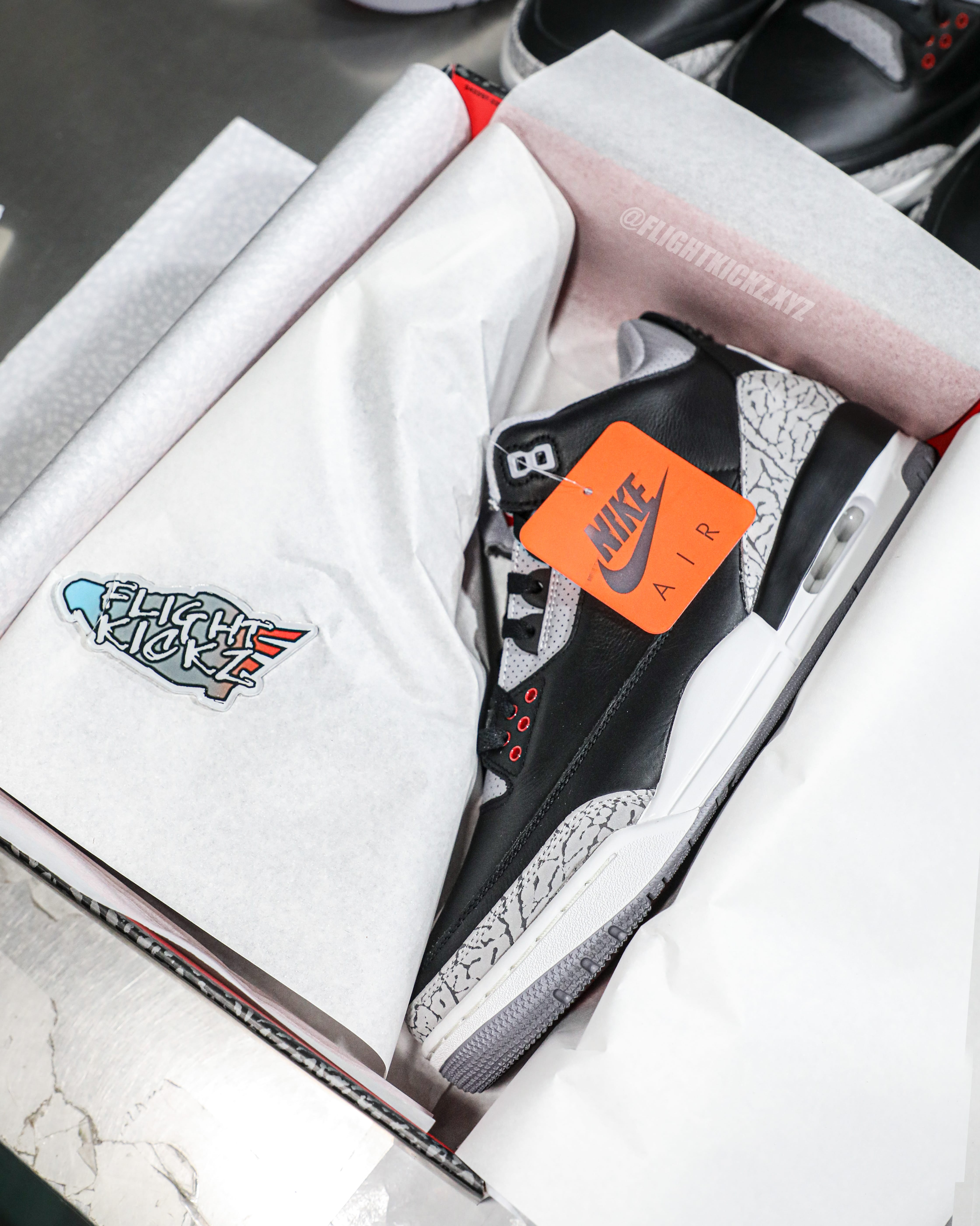 Air Jordan 3 Retro Black Cement Reimagined 2024 (Ln5 A1)
