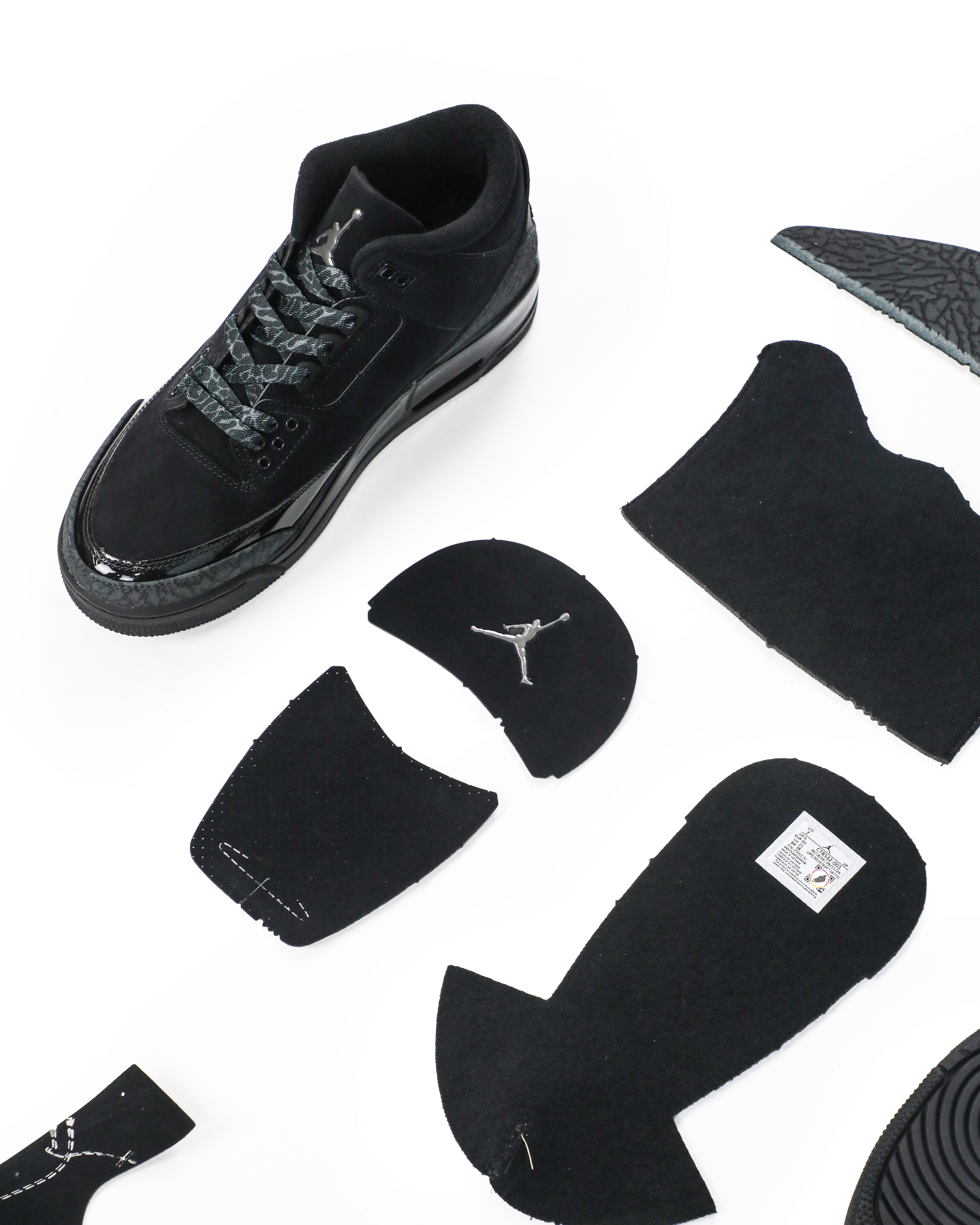 Air Jordan 3 Black Cat 2025 (A1 Batch)