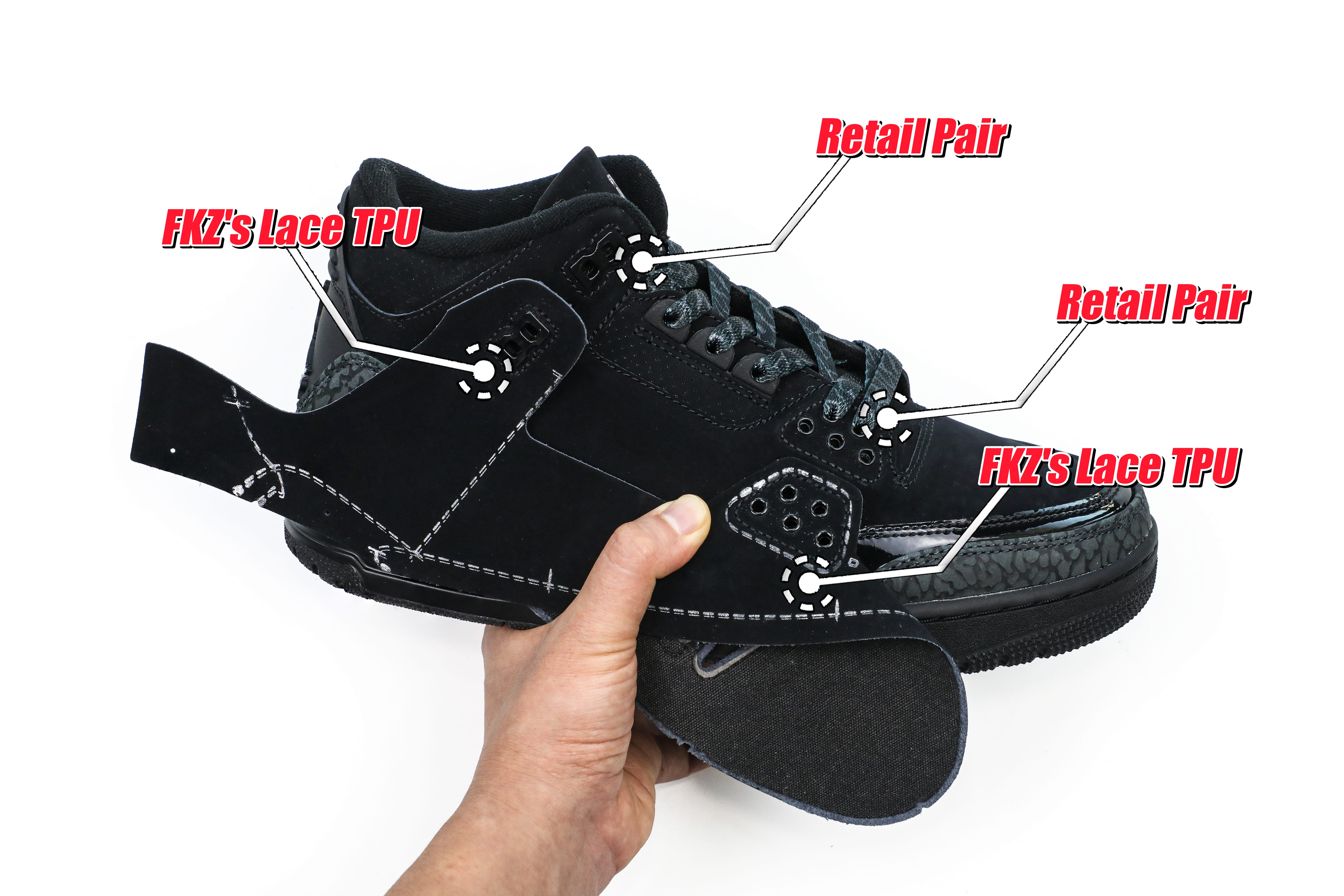 Air Jordan 3 Black Cat 2025 (A1 Batch)