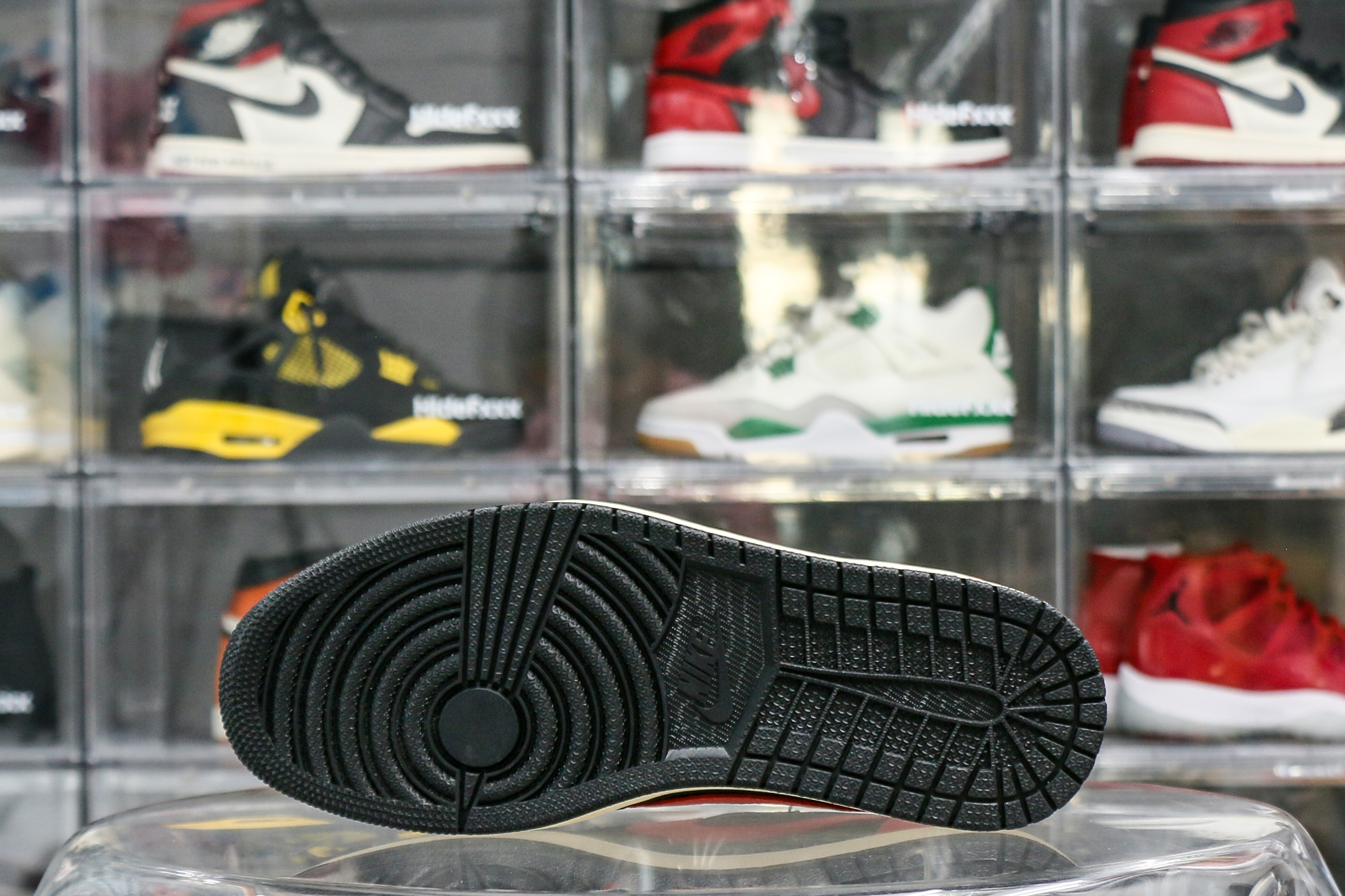 Travis Scott x Air Jordan 1 Low OG Black Red Custom