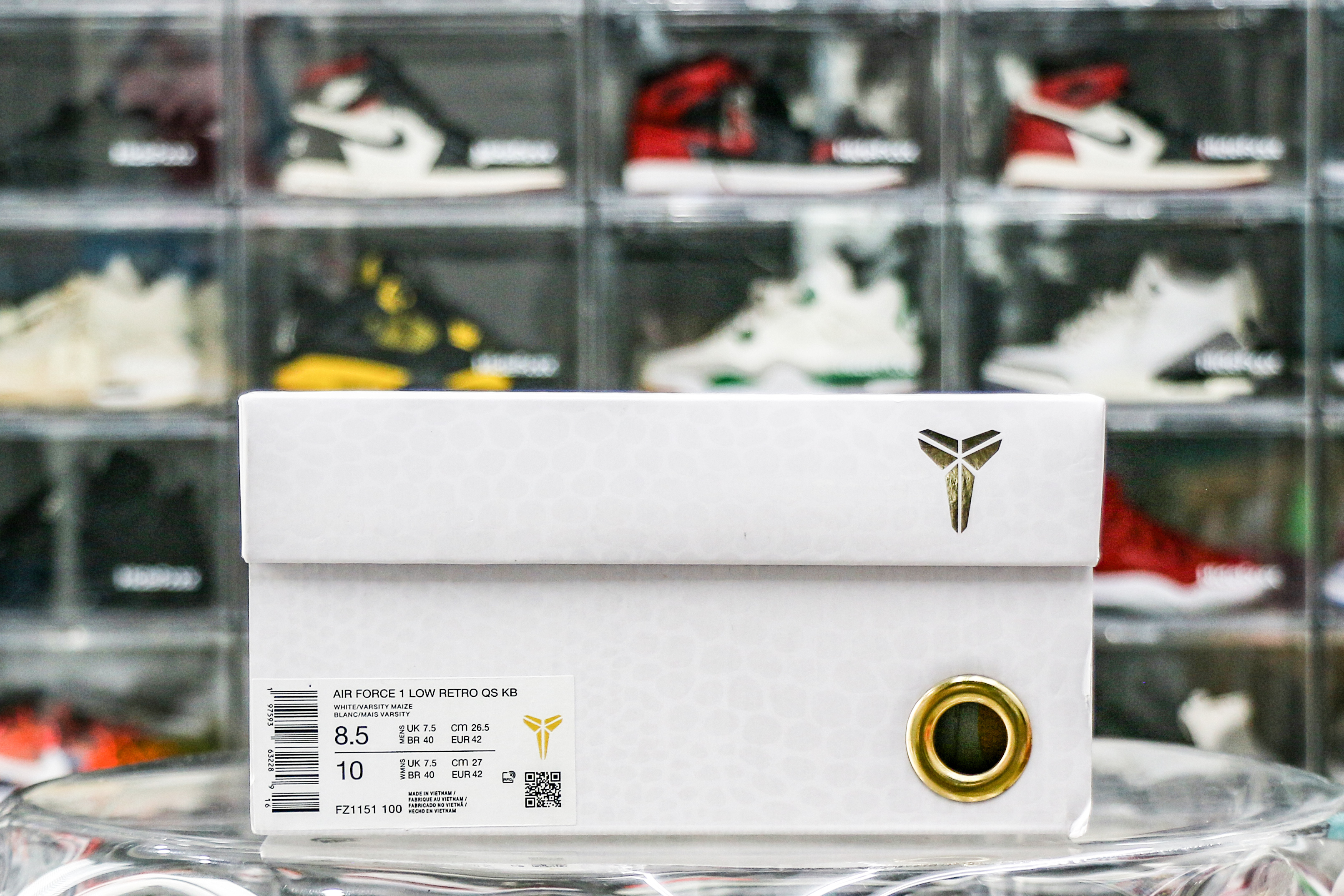 Nike Air Force 1 Low Retro QS Kobe Bryant Lakers Home（Ln5 A1）