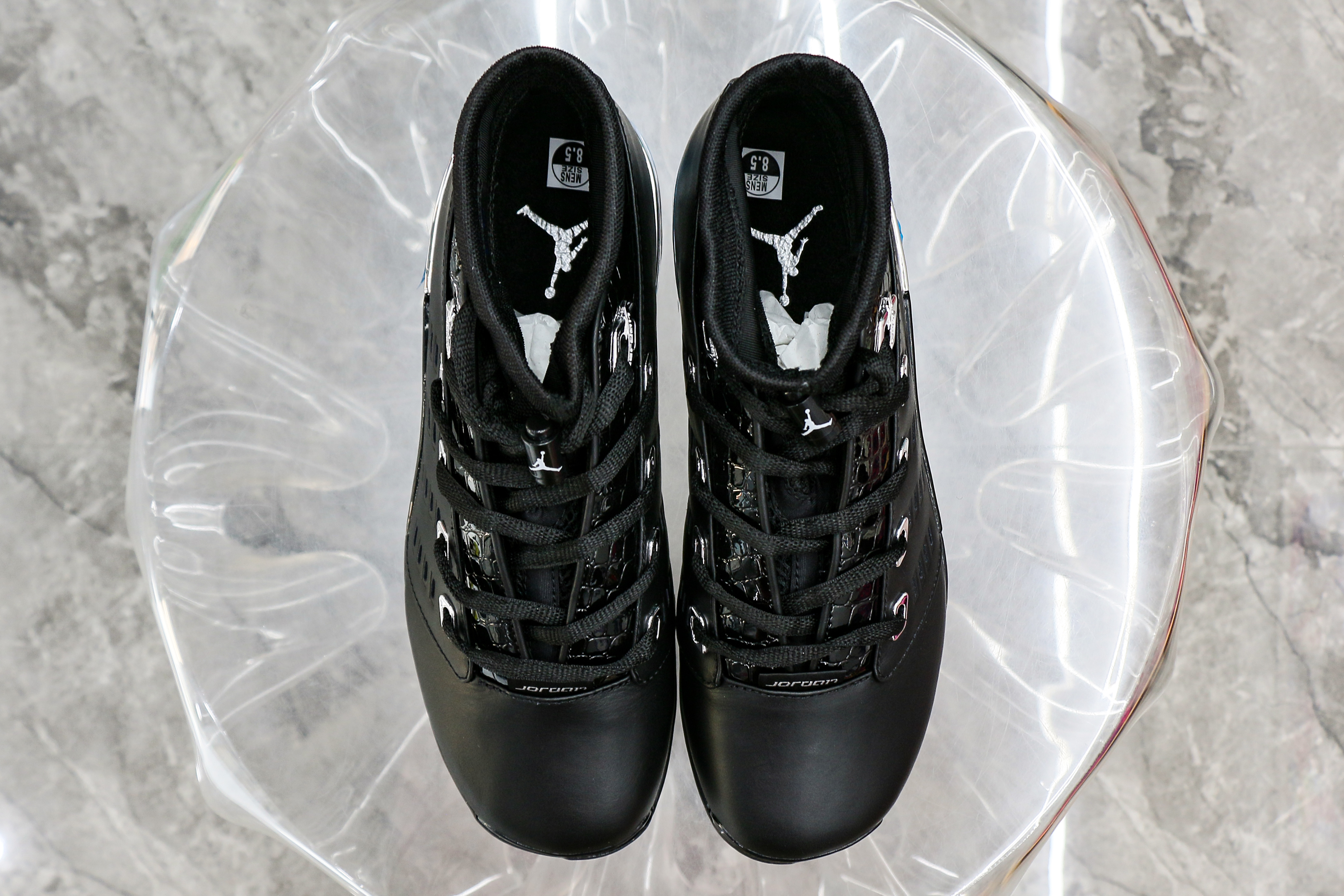 Jordan 17 OG Low Black Chrome (Regular box)