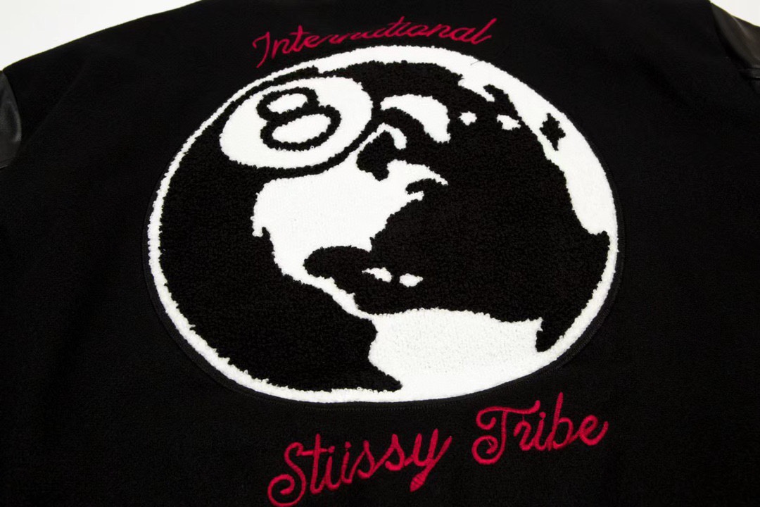 Stussy 40th Anniversary Limited Black 8 Jacket