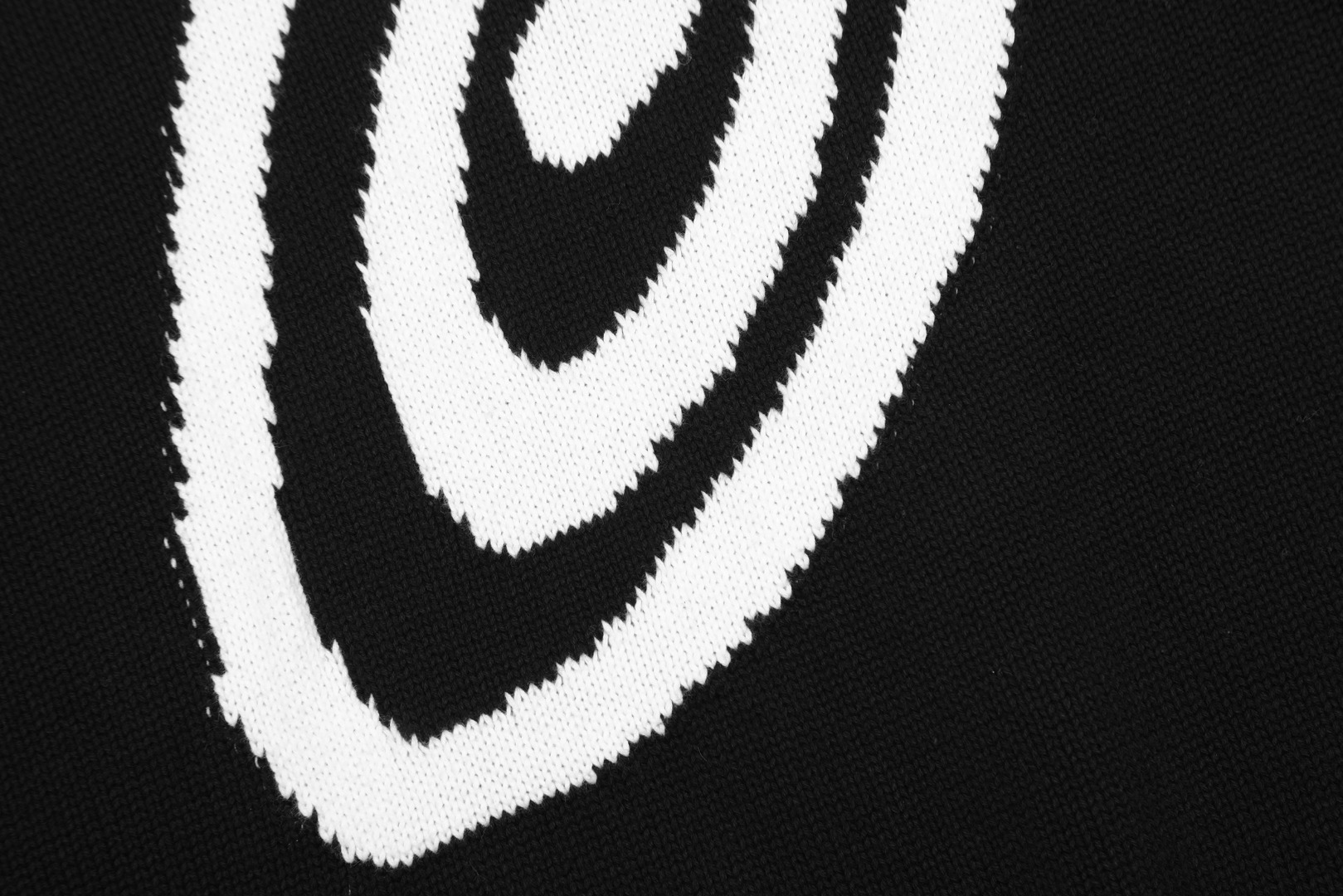 Stussy Hairy Plaid Cardigan Sweater