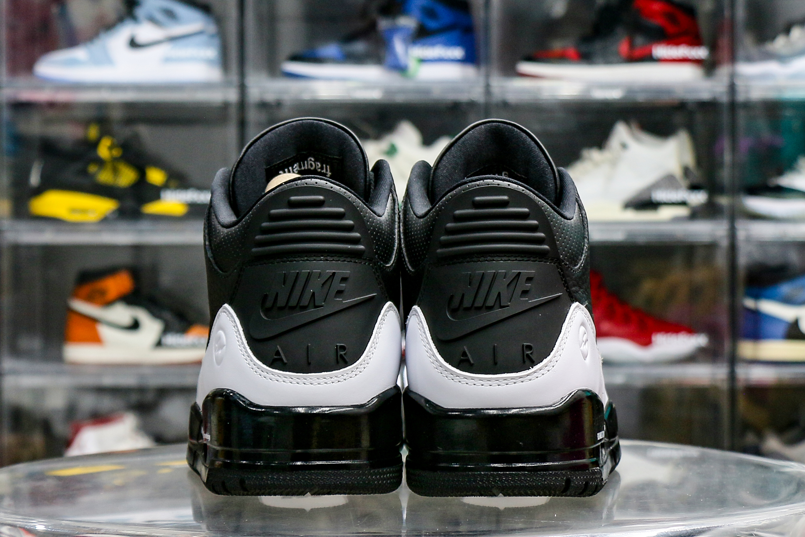 Fragment x x Air Jordan 3 Black Sample