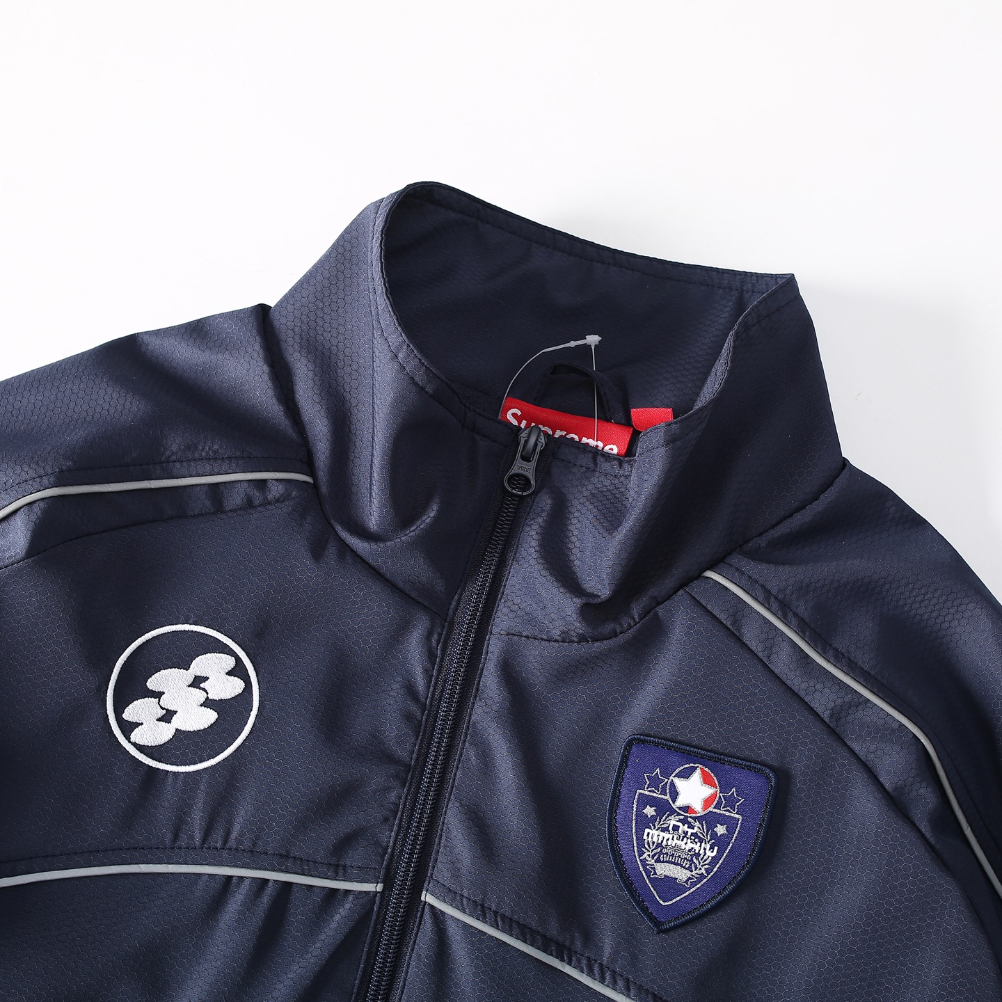 Supreme FW24 WEEK11 Reflective Piping Pullover 3M