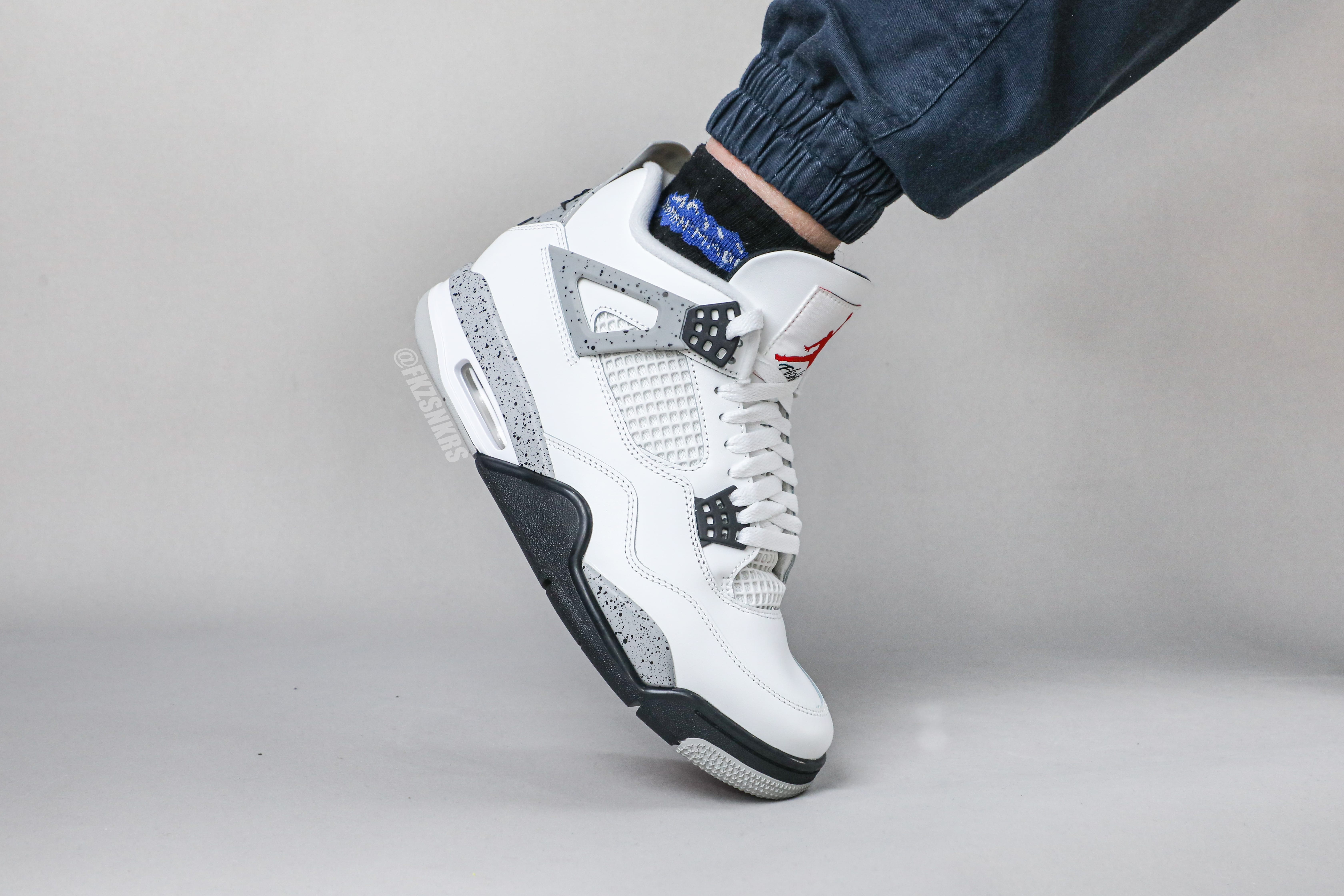 Air Jordan 4 Retro OG ‘White Cement’ 2025 (Ln5 A1)