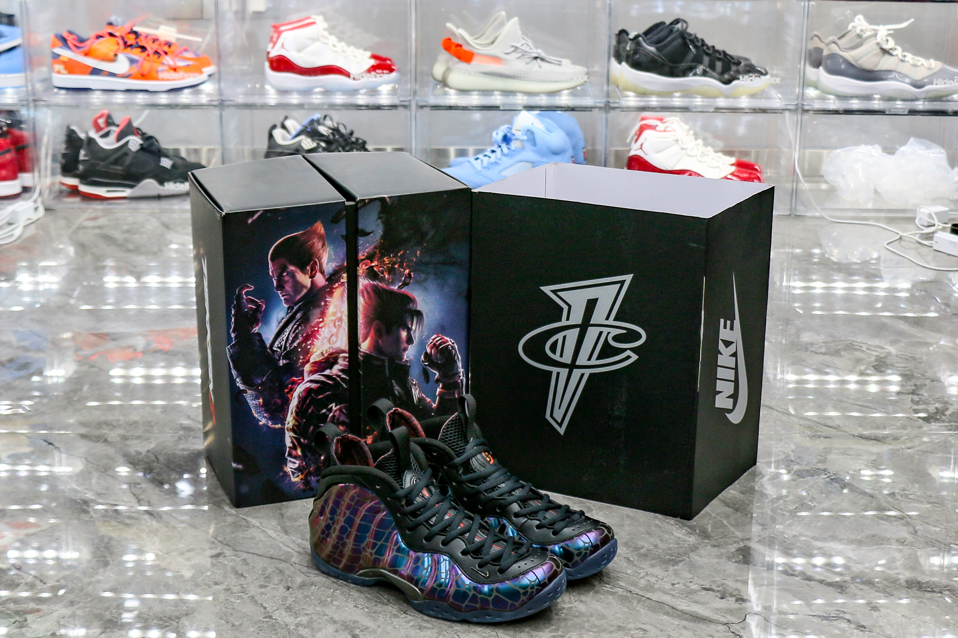 Tekken 8 x Nike Air Foamposite One Premium Fist
