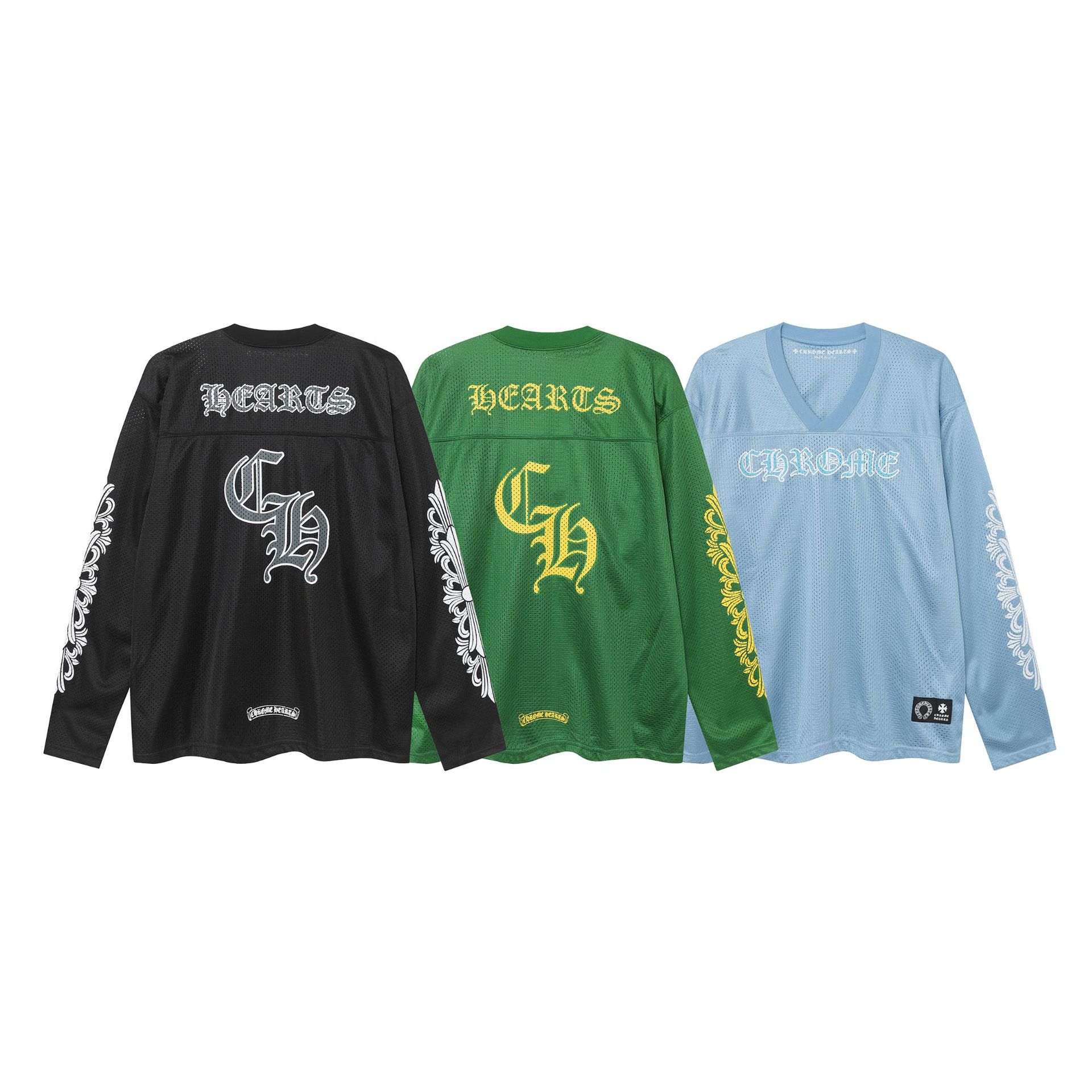 Chr0me Hearts Matty Boy Mesh Warm Up Long Sleeves Jersey