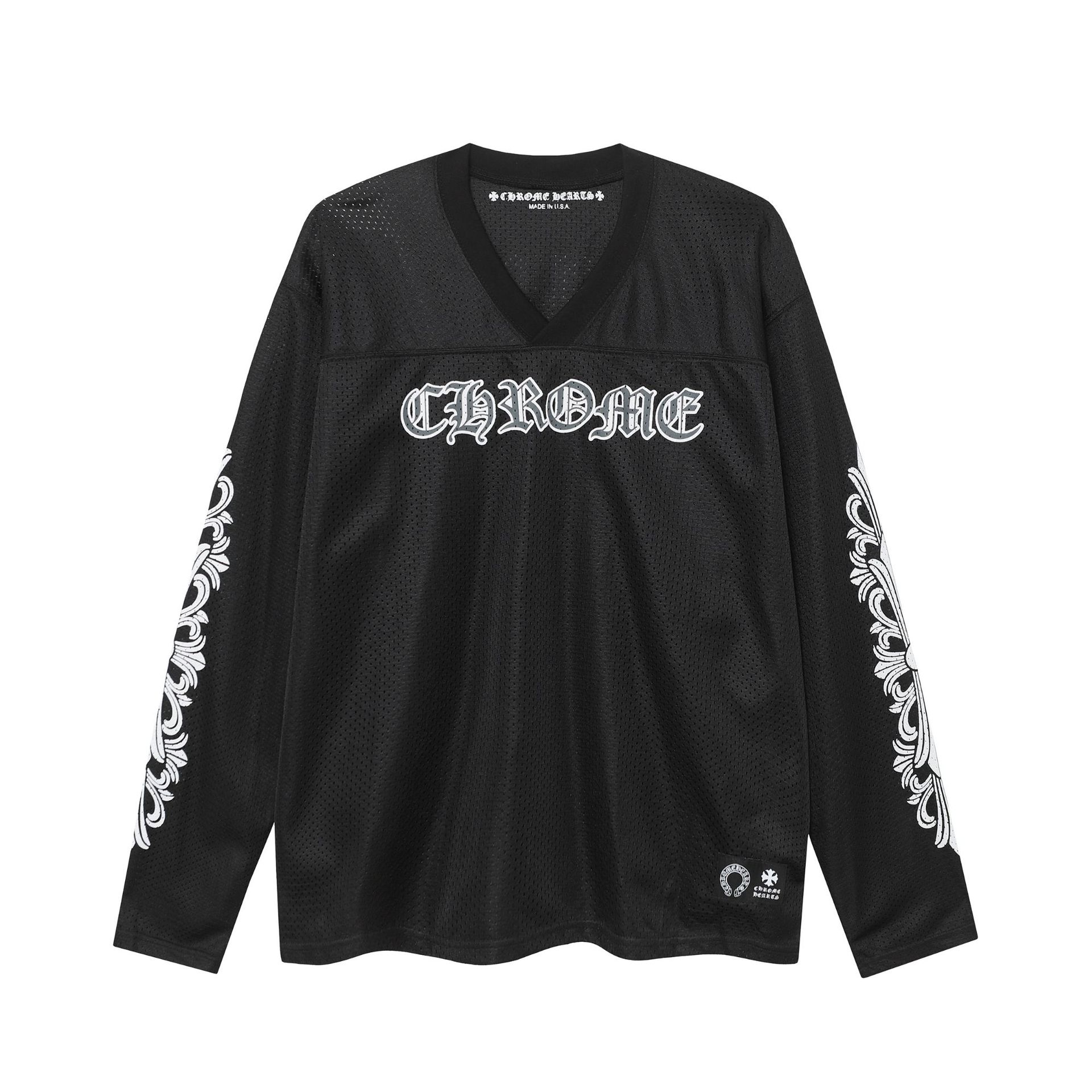 Chr0me Hearts Matty Boy Mesh Warm Up Long Sleeves Jersey