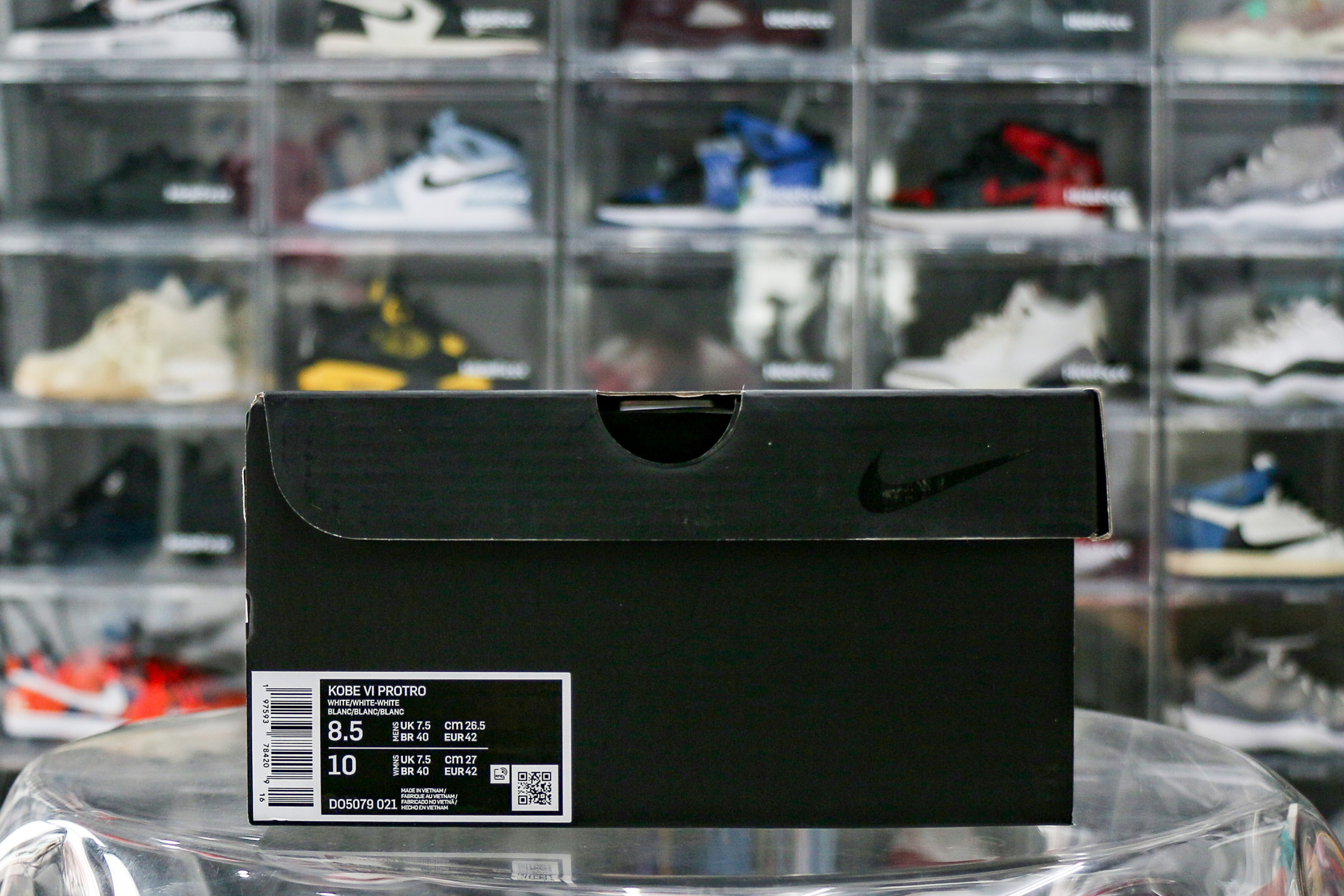 Nike Kobe 6 Protro White Grey Sample（Ln5 A1）