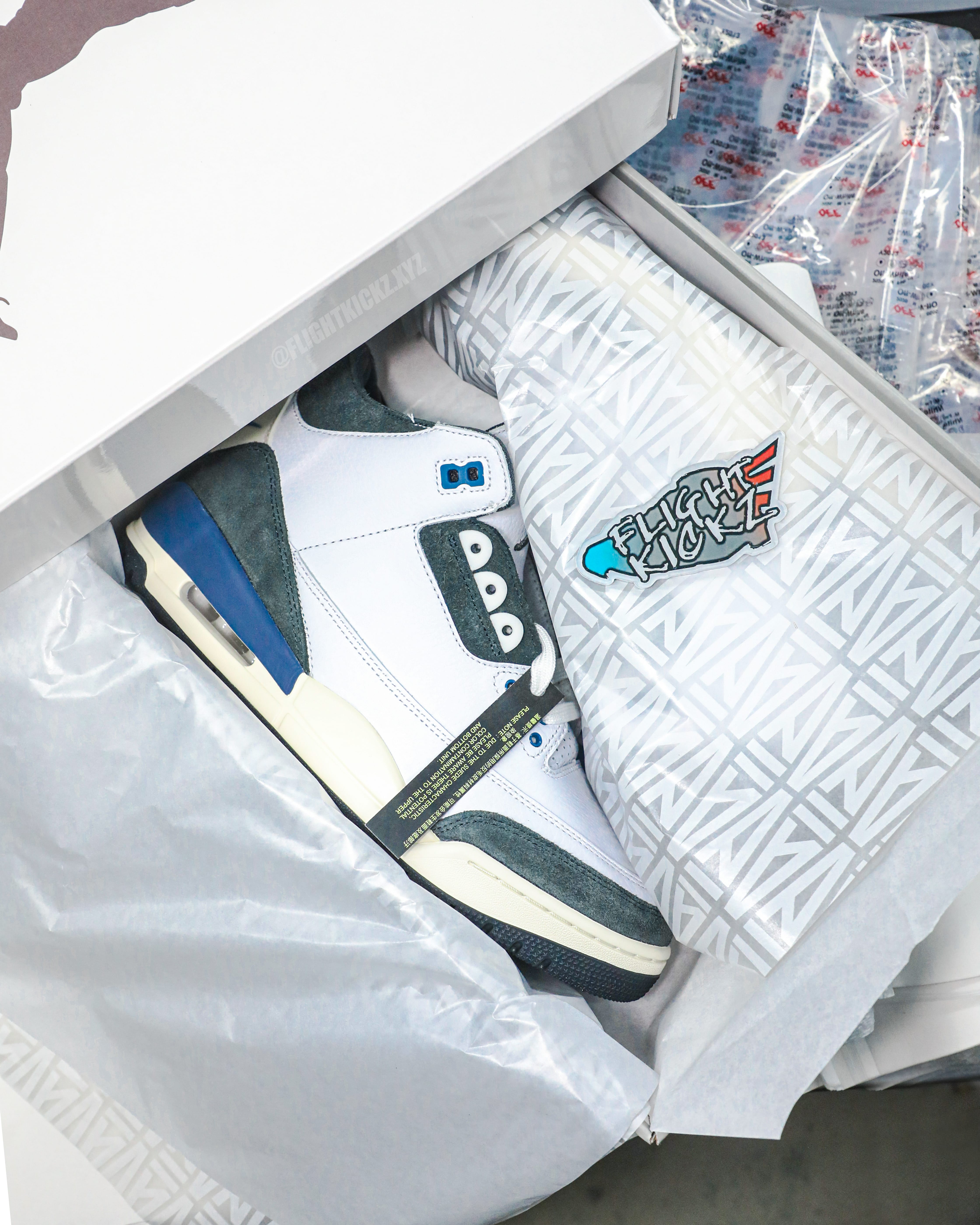 A Ma Maniére x Air Jordan 3 “Diffused Blue” (Ln5 A1)