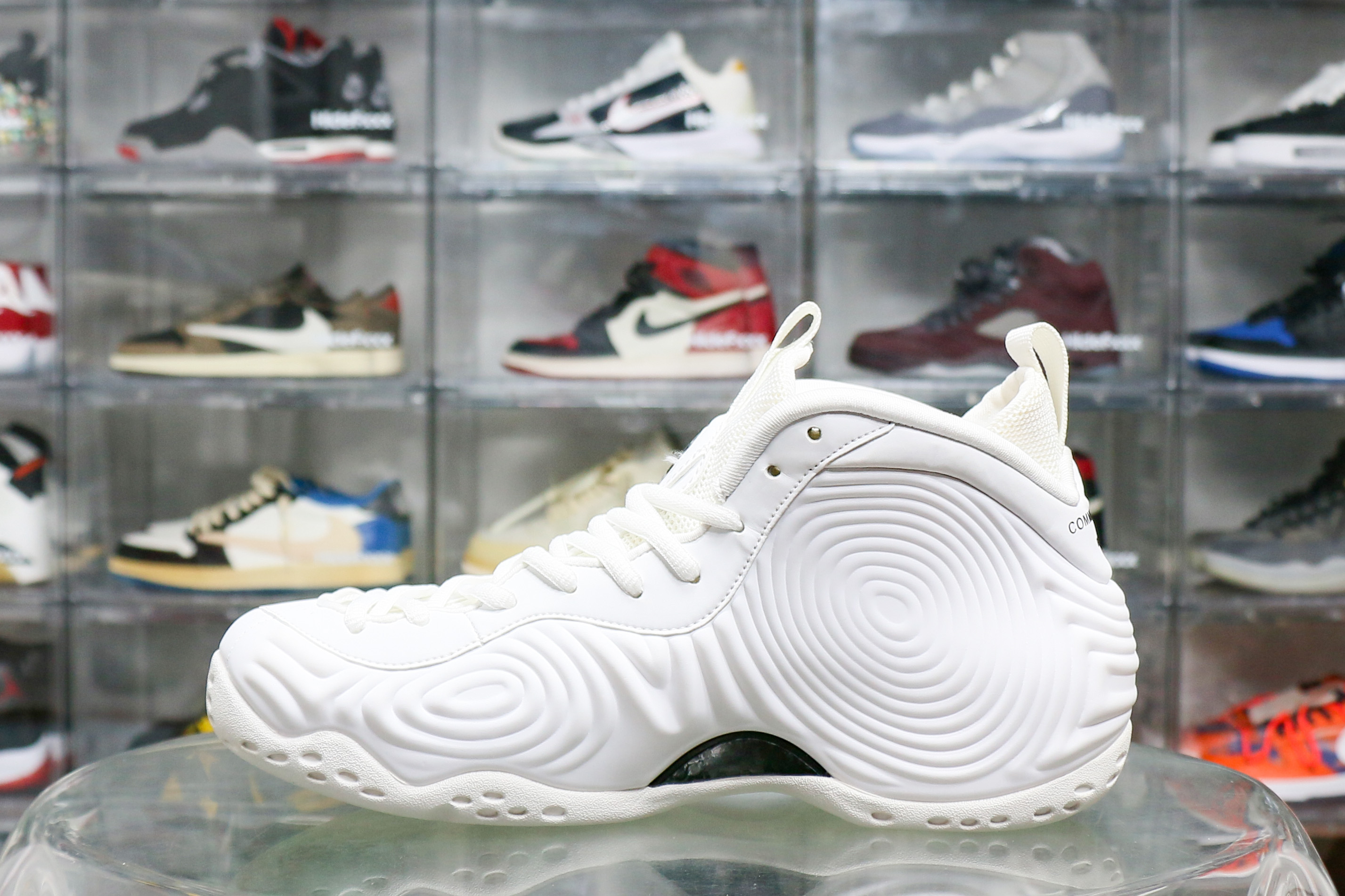 Nike Air Foamposite Comme des Garcons Homme Plus White