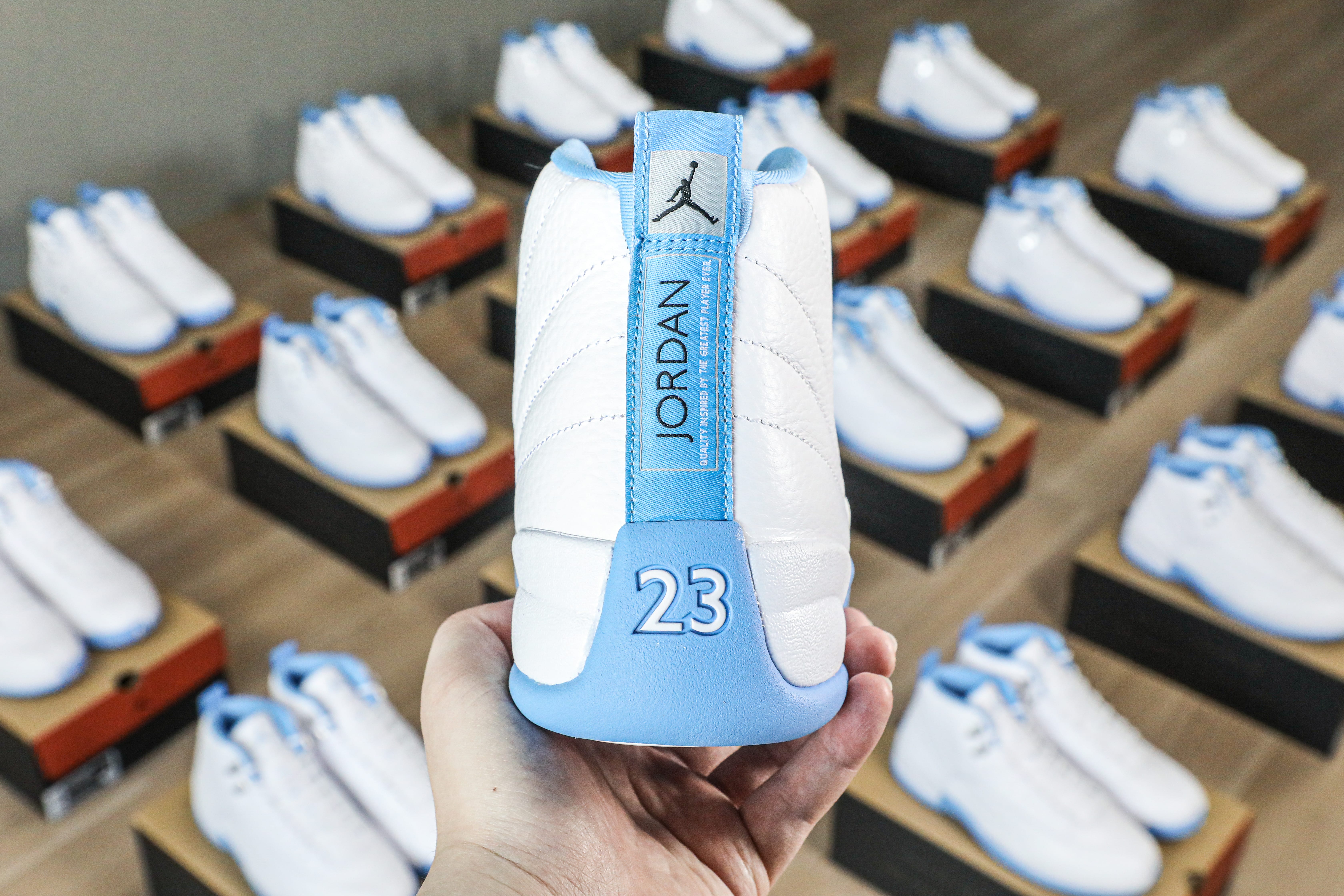 Air Jordan 12 Retro ‘Melo’ UNC 2025 (Ln5 A1)
