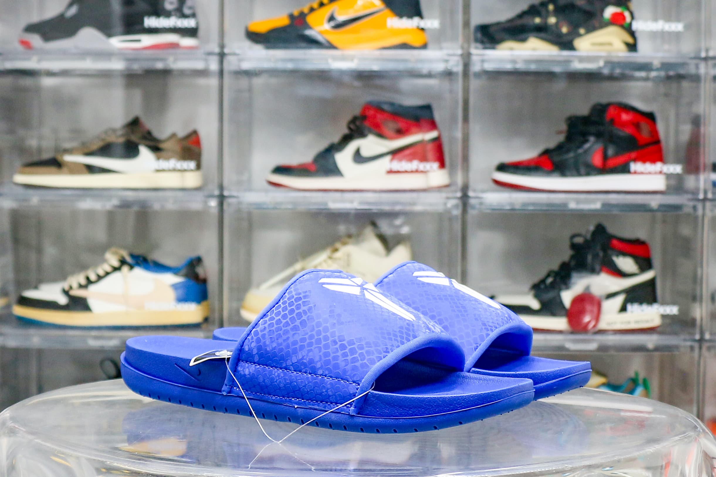 Nike Kobe Offcourt Slide Hyper Royal(A1 Batch)