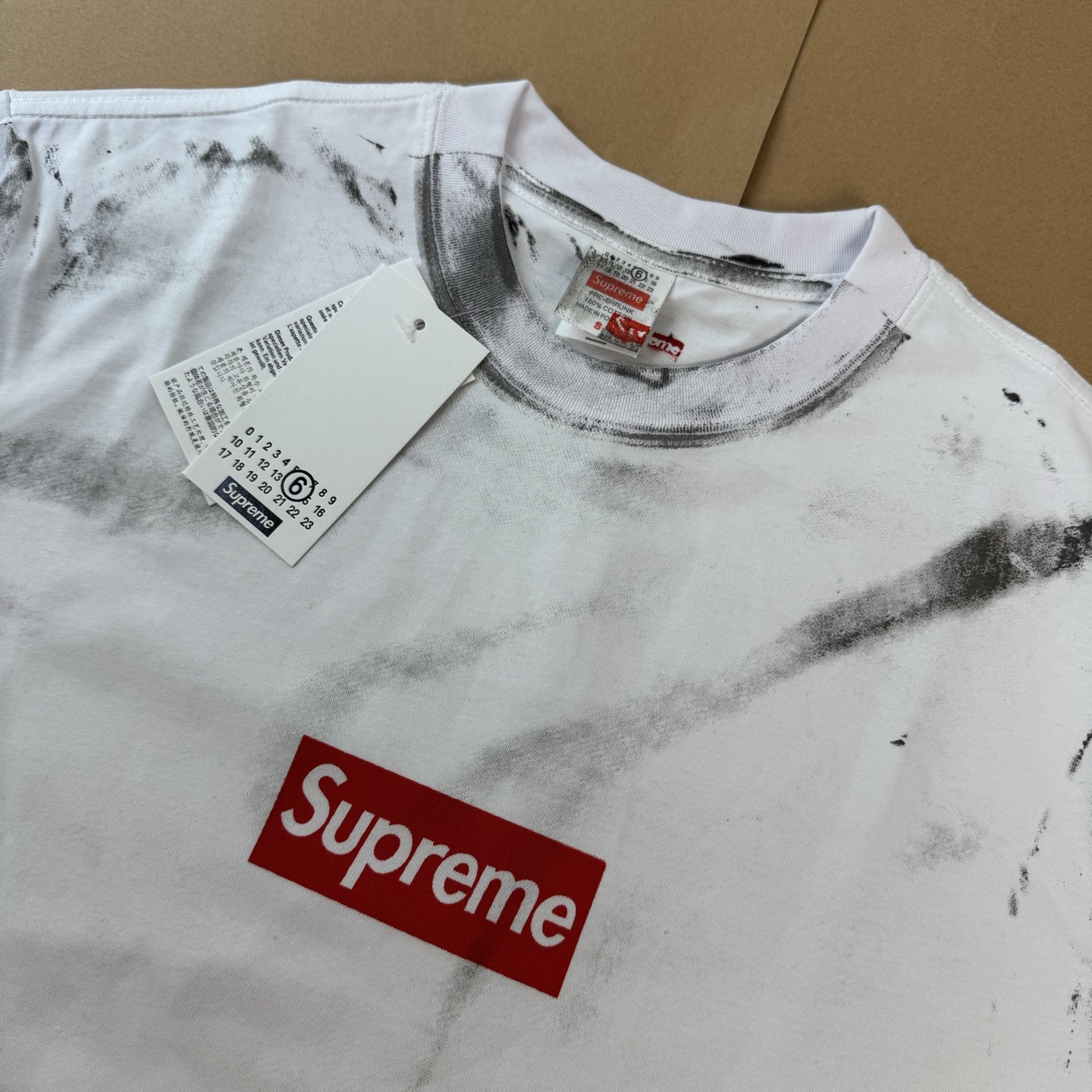 Supreme MM6 Box Logo Tee