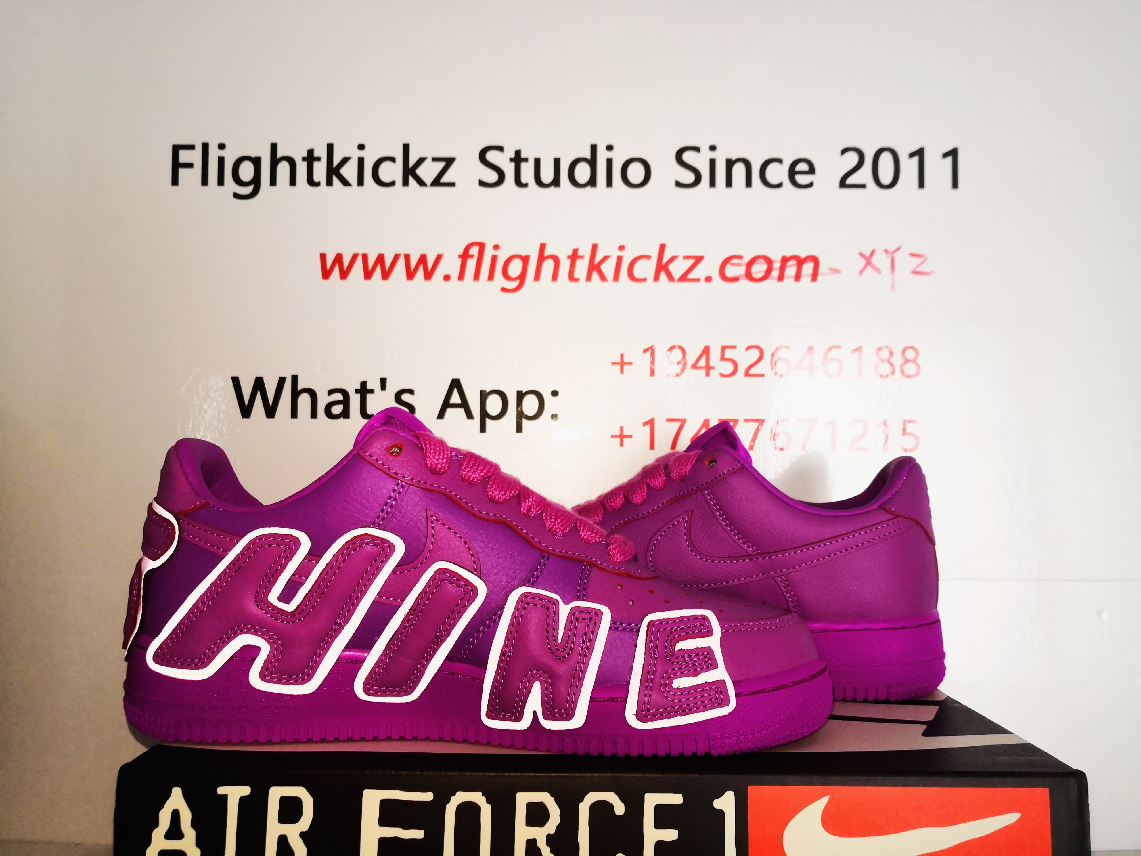 Cactus Plant Flea Market X Air Force 1 Low Premium Fuchsia Dream (LN5 A1 Batch)