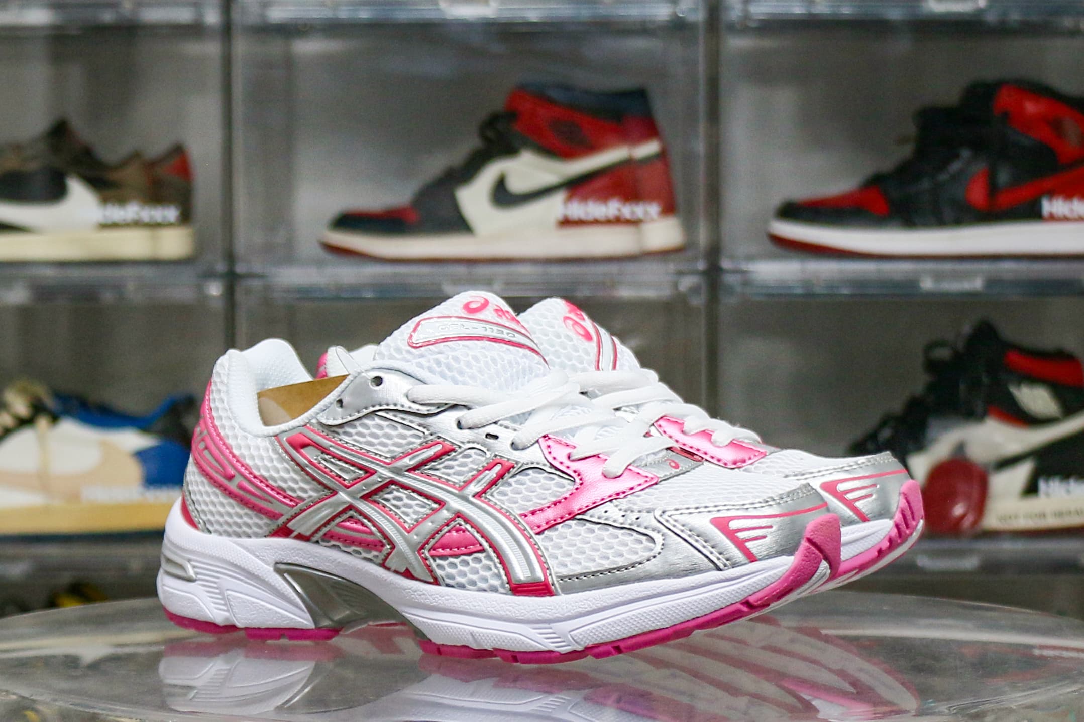ASICS Gel-1130 White Pure Silver Pink