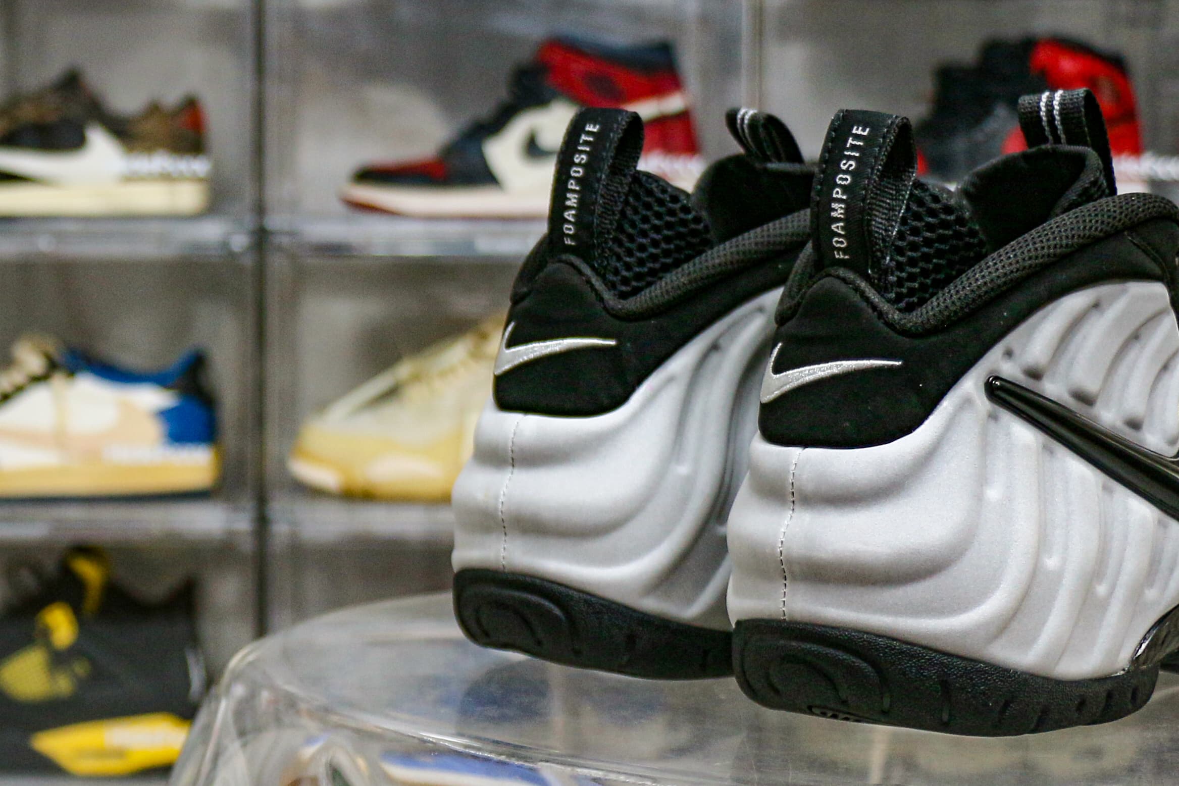 Air Foamposite Pro Wolf Grey