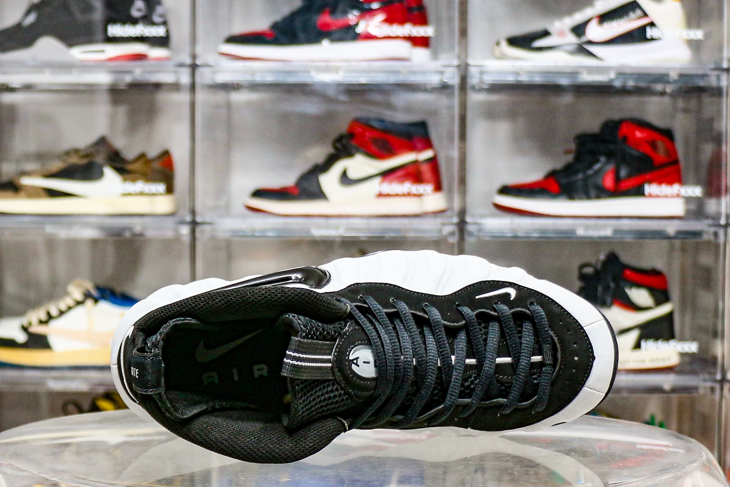 Air Foamposite Pro Wolf Grey