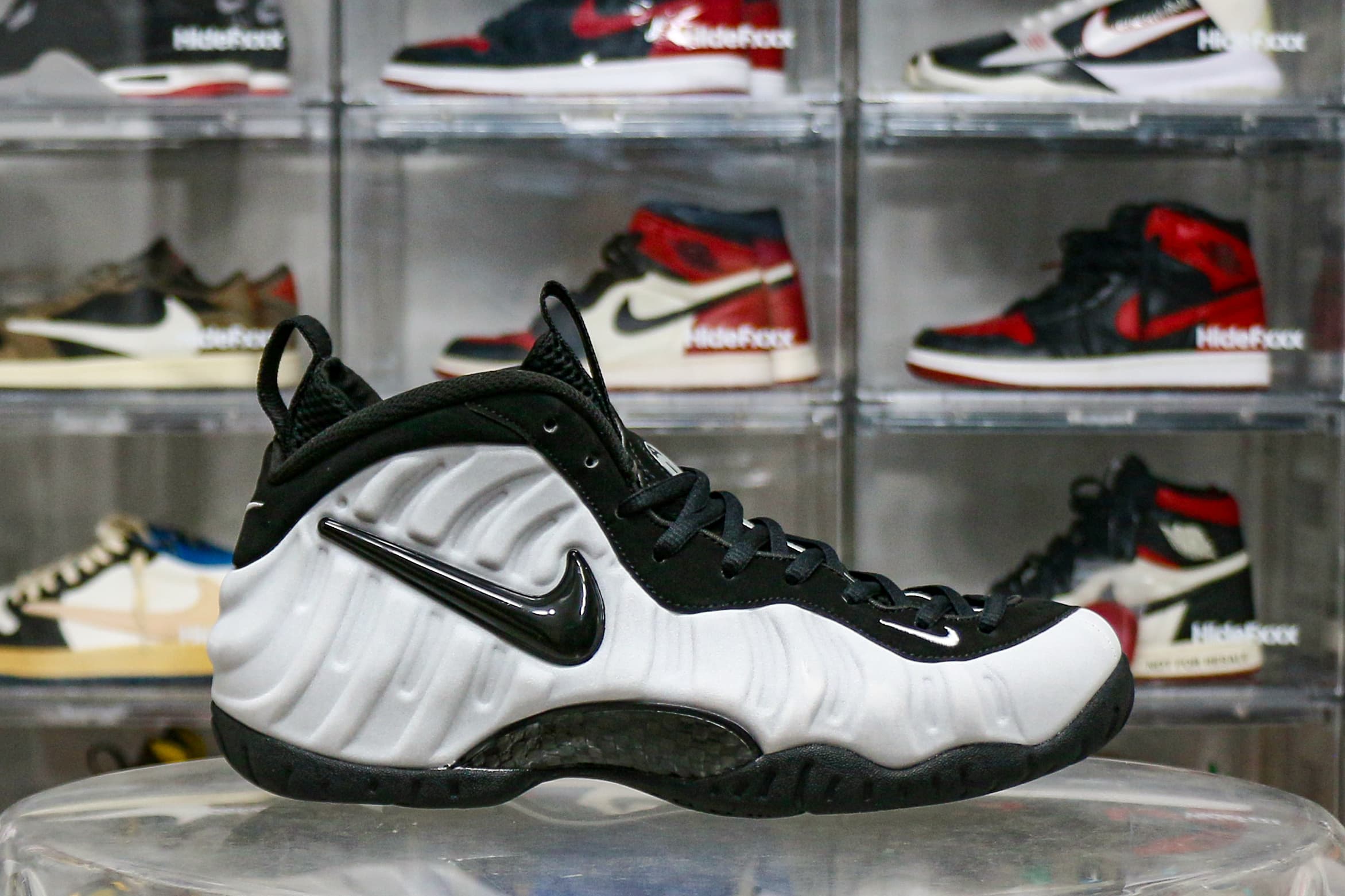 Air Foamposite Pro Wolf Grey