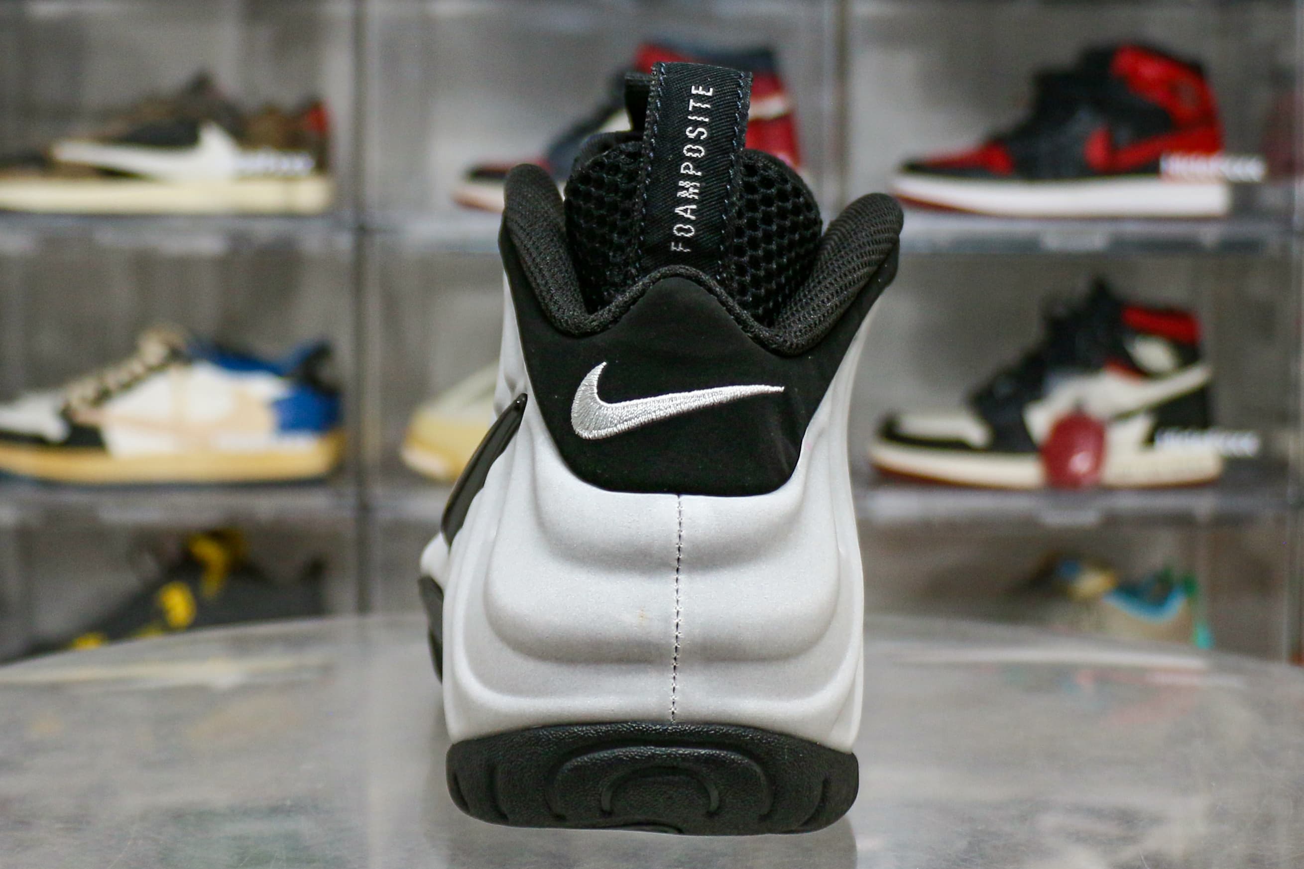 Air Foamposite Pro Wolf Grey