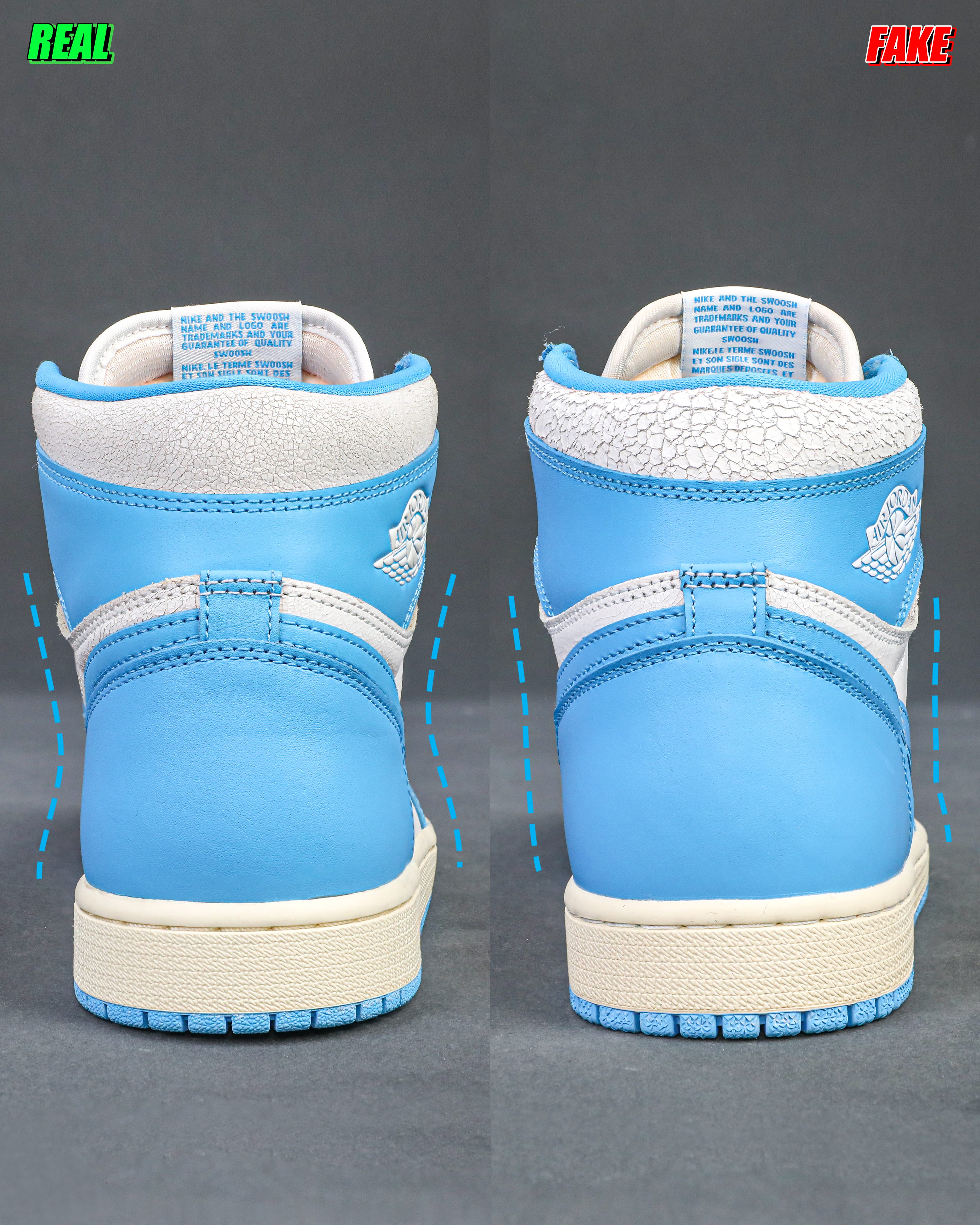 Jordan 1 Retro High OG UNC Reimagined 2025(Ln5 A1)
