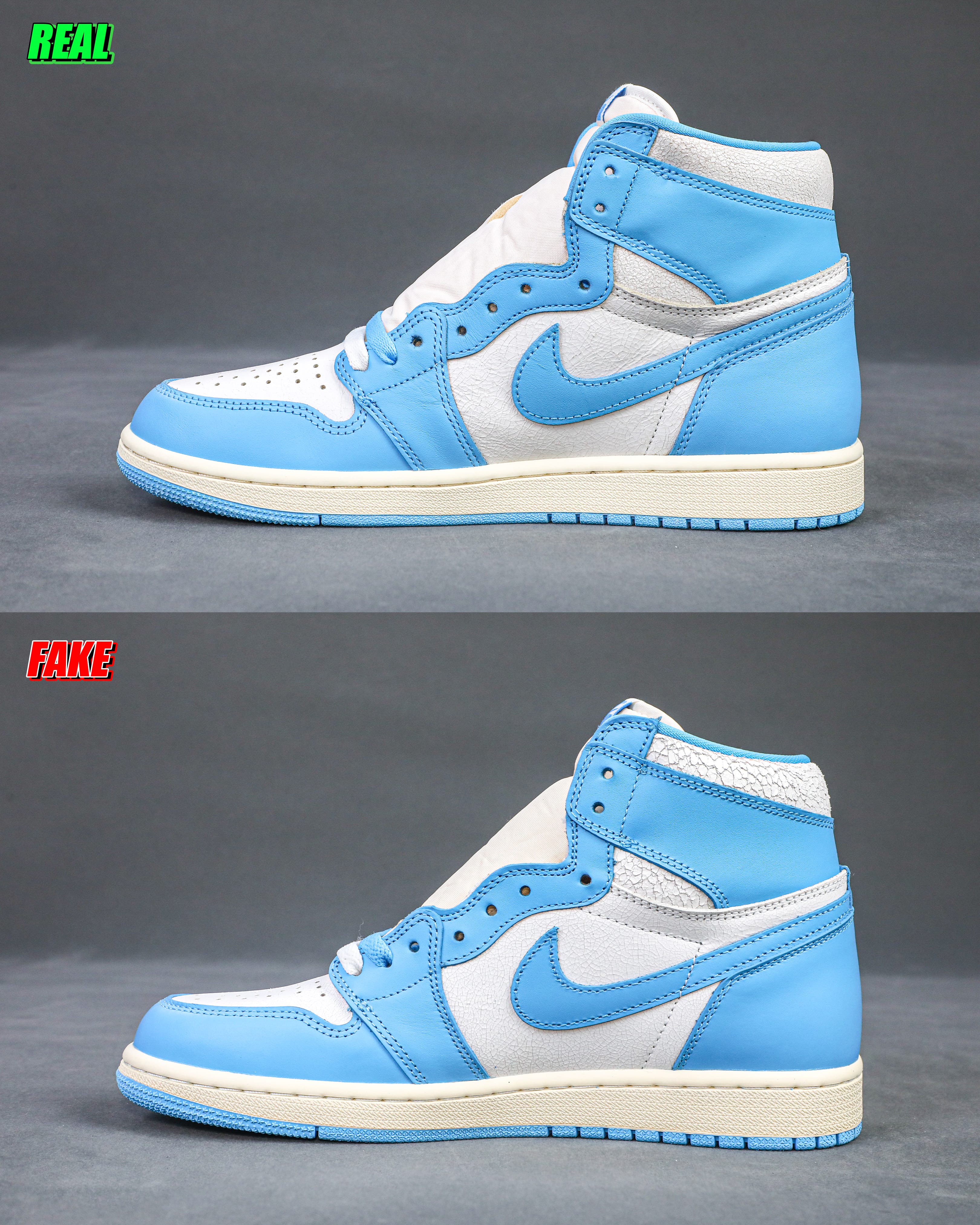 Jordan 1 Retro High OG UNC Reimagined 2025(Ln5 A1)