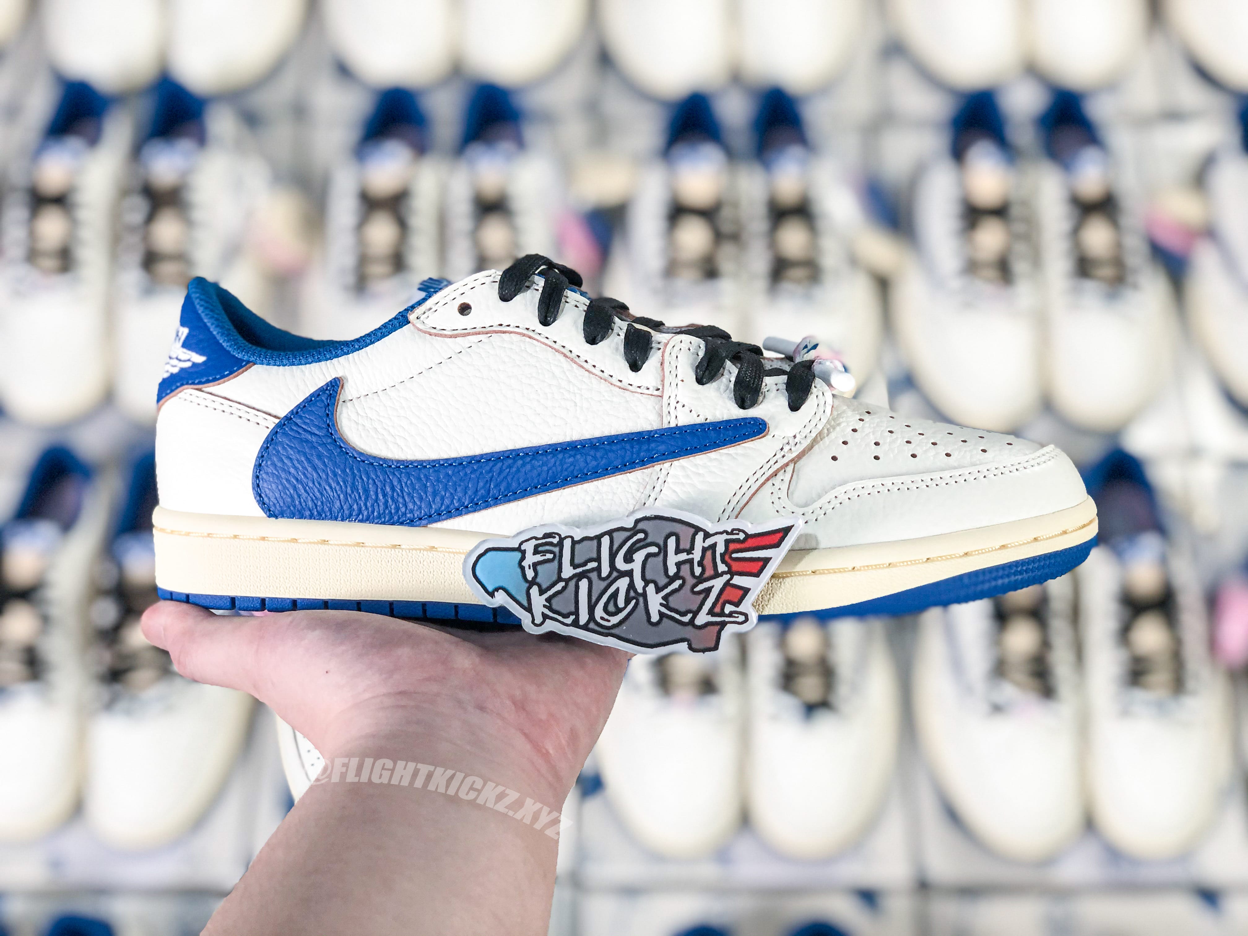 Travis Scott x Fragment x Air Jordan 1 Low OG (Ln5 A1)